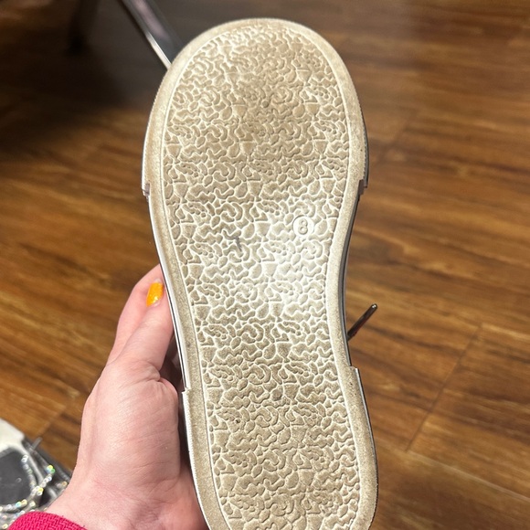 Very G Aman Lace Up Black and White Women's Sneakers - Picture 3 of 6